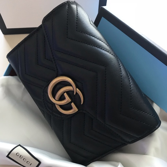 Gucci Handbags - 100% Authentic GG Marmont matelassé mini bag